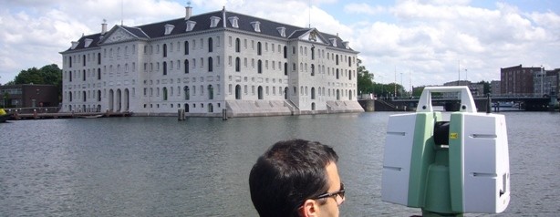 3D scannen Scheepvaart Museum Amsterdam voor 3d openingshow