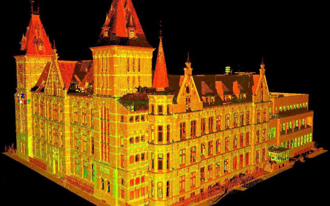 3D laserscan Ooglijdersgasthuis Utrecht