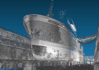 3D scan schip Noordhoek Pathfinder