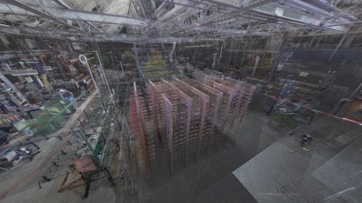 3D scan industrieel erfgoed van Weverijmuseum te Geldrop