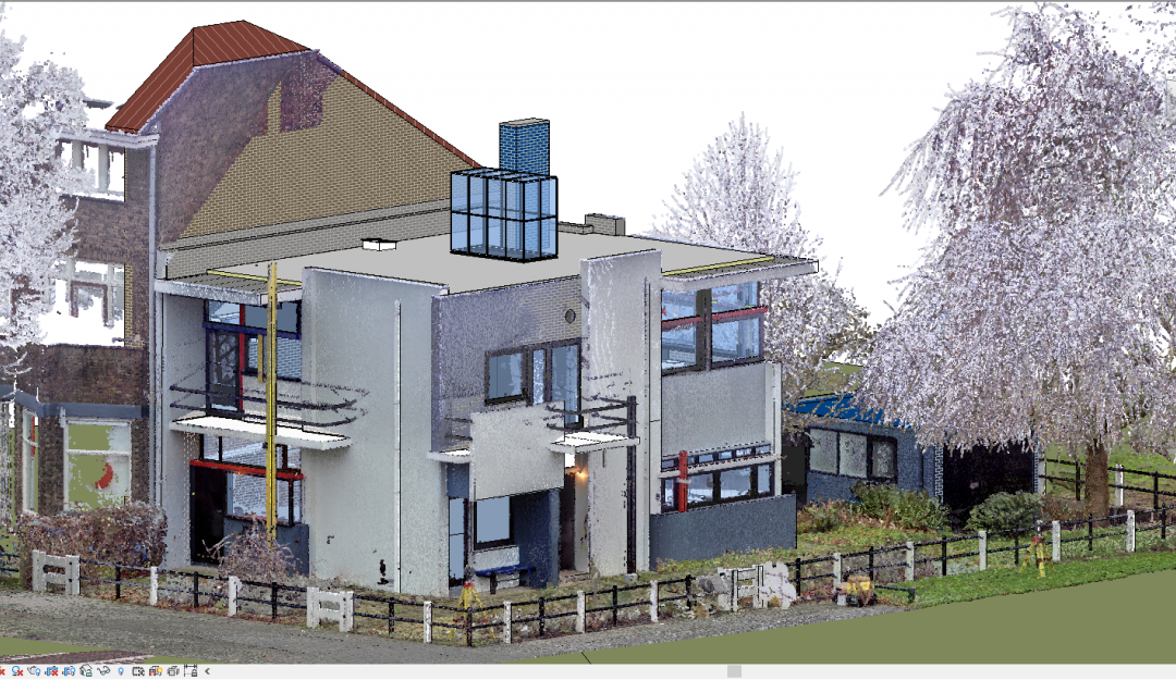 3D modelleren Rietveld Schröderhuis