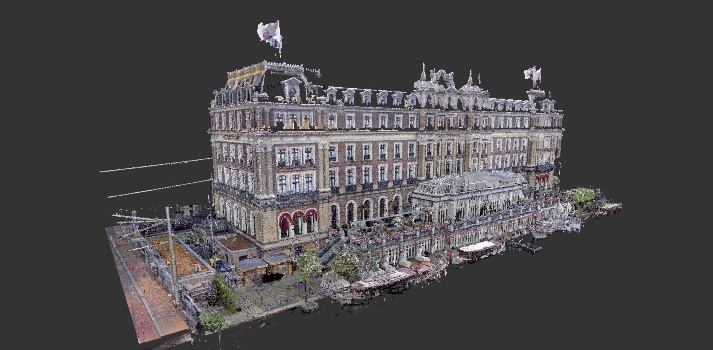 3D scan Amstelhotel 