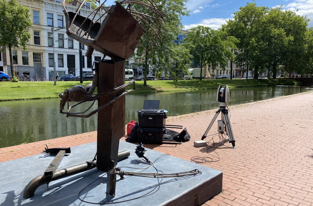 3D scanning 19 Rotterdamse beelden