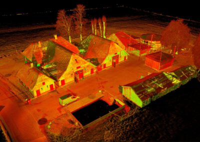 3D scanning boerderij ‘De Morgen’ in Oene