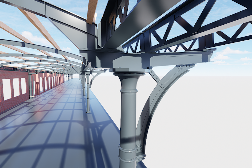 Detail 3D BIM model