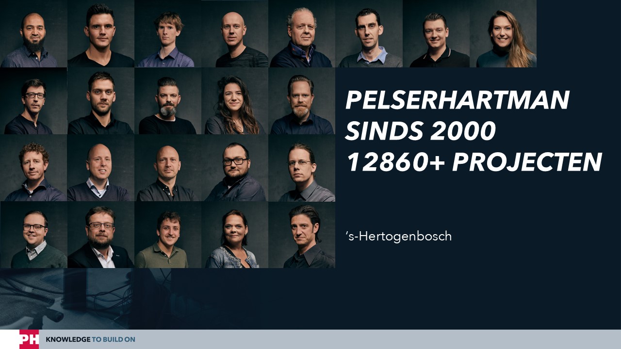 Team van PelserHartman, 21 jaar, 9081 projecten