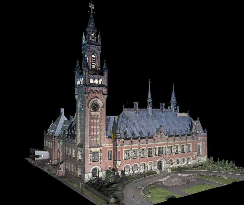 Vredespaleis pointcloud