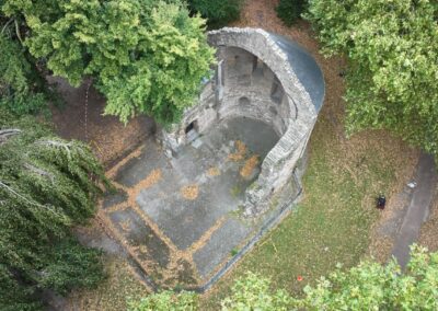Romeinse Barbarossa Ruïne vastgelegd met 3D laserscans en fotogrammetrie