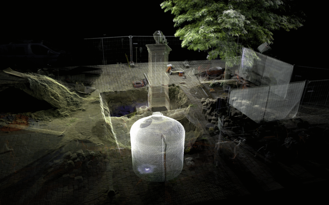 Van historische vondst naar digitale 3D meetdata in Heusden