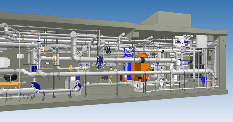 3D installiemodel LOD 300