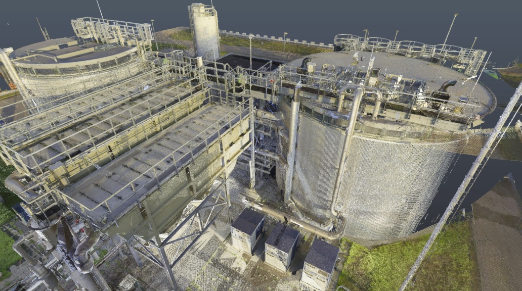 pointcloud RWZI