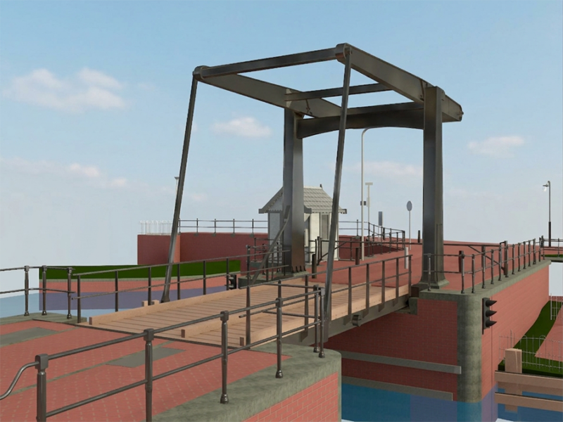 3D revit model brug