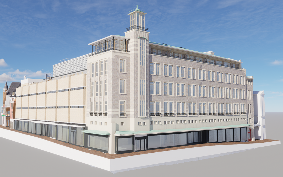Scan-to-BIM als fundament voor de herontwikkeling van V&D Aalmarkt Leiden