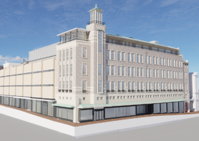 Scan-to-BIM als fundament voor de herontwikkeling van V&D Aalmarkt Leiden